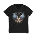 Born With Wings V-Neck Tee