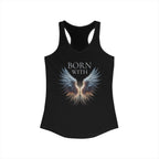 Born With Wings Racerback Tank