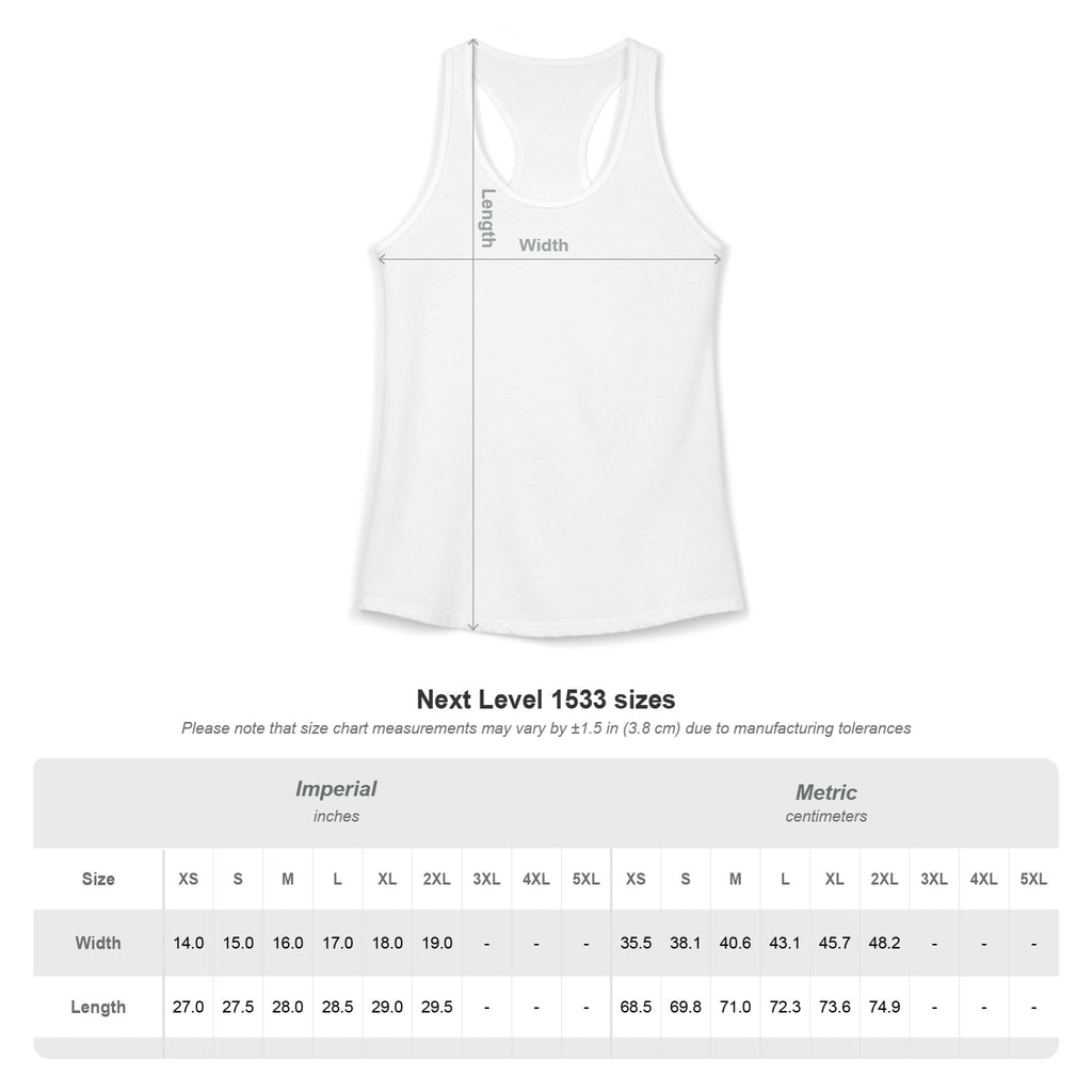 Born With Wings Racerback Tank